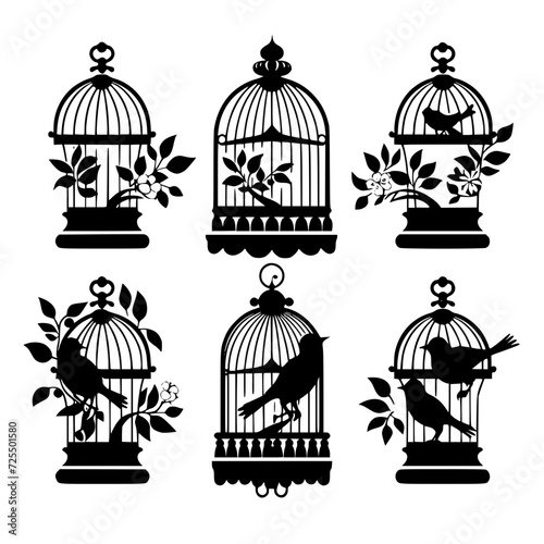 Bird Cage, cage svg, cage png, T shirt, clipart, png, svg, eps, jpg, vector, flower, floral, pattern, nature, illustration, leaf, vintage, art, plant, drawing, flowers, design, seamless, black, decora