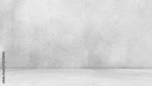 Empty gray concrete room studio background. Background for displaying product. Product presentation texture background.