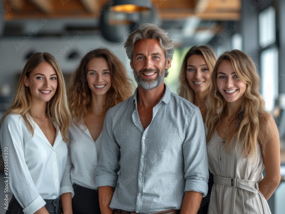 Diverse Team of Creative Professionals Smiling Diverse Team of Creative Professionals Smiling