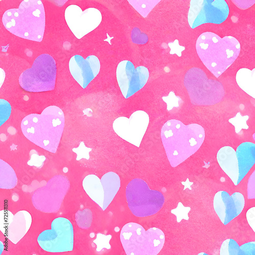Back ground of hearts