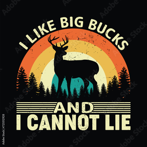 i like big bucks and i cannot lie vector t shirt design