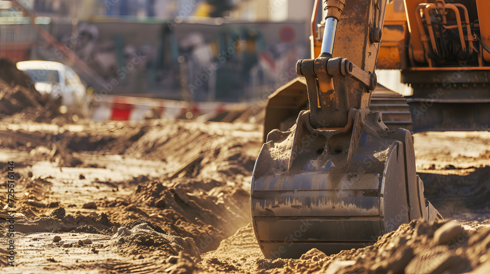 Fototapeta premium excavator 12(Ai)