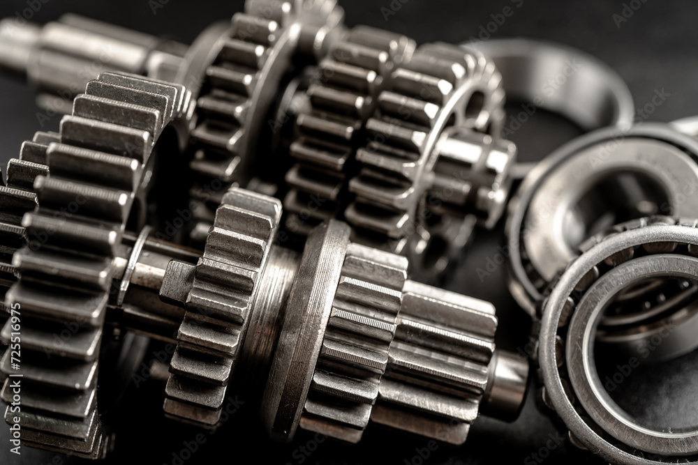 Gear and cogs wheels, clock mechanism, brass metal engine industrial. Gear and cogs wheels, clock mechanism, brass metal engine industrial.