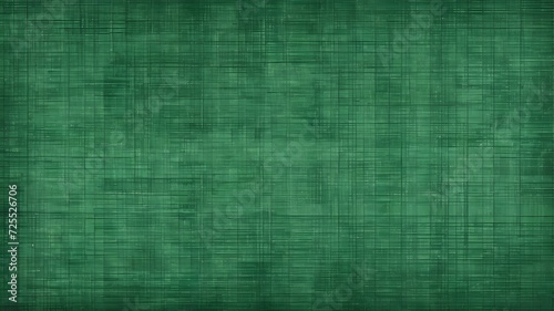 Pattern texture image of a green fabric background with a rough watercolor filter