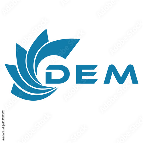 Free Download DEM letter design. DEM letter technology logo design on white background. DEM Monogram logo design for entrepreneur and business - GFXLoad