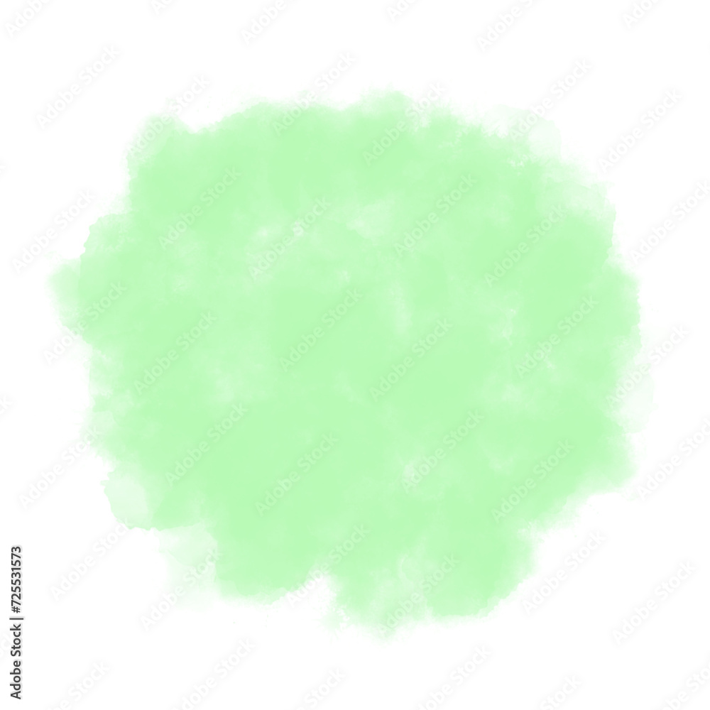 round watercolor background for decoration  