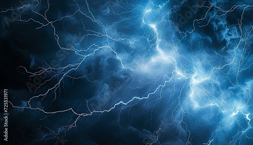 Lightning texture. unstable atmosphere, thick layers of clouds, thunderstorm. generative AI
