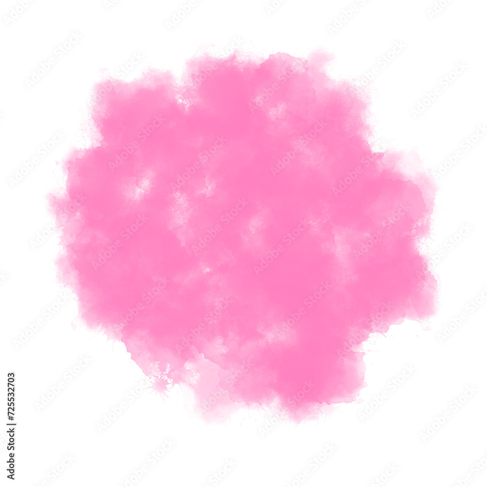pink watercolor strokes