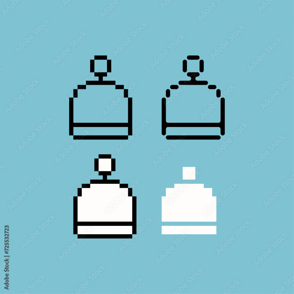 Pixel art outline sets icon of lunar chinese hat variation color. icon on pixelated style. 8bits perfect for game asset or design asset element for your game design. Simple pixel art icon asset. Pixel art outline sets icon of lunar chinese hat variation color. icon on pixelated style. 8bits perfect for game asset or design asset element for your game design. Simple pixel art icon asset.