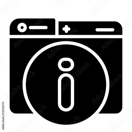 Information Symbol Vector Icon