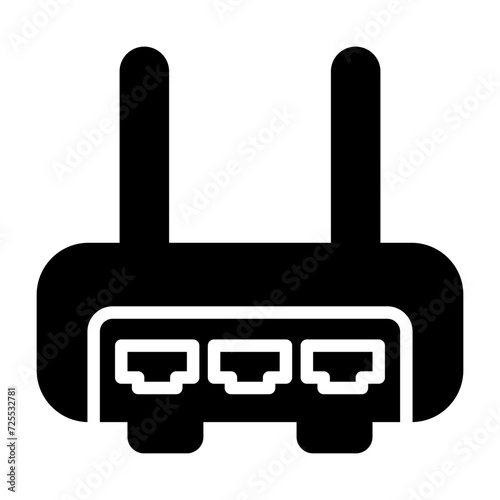 Router Vector Icon