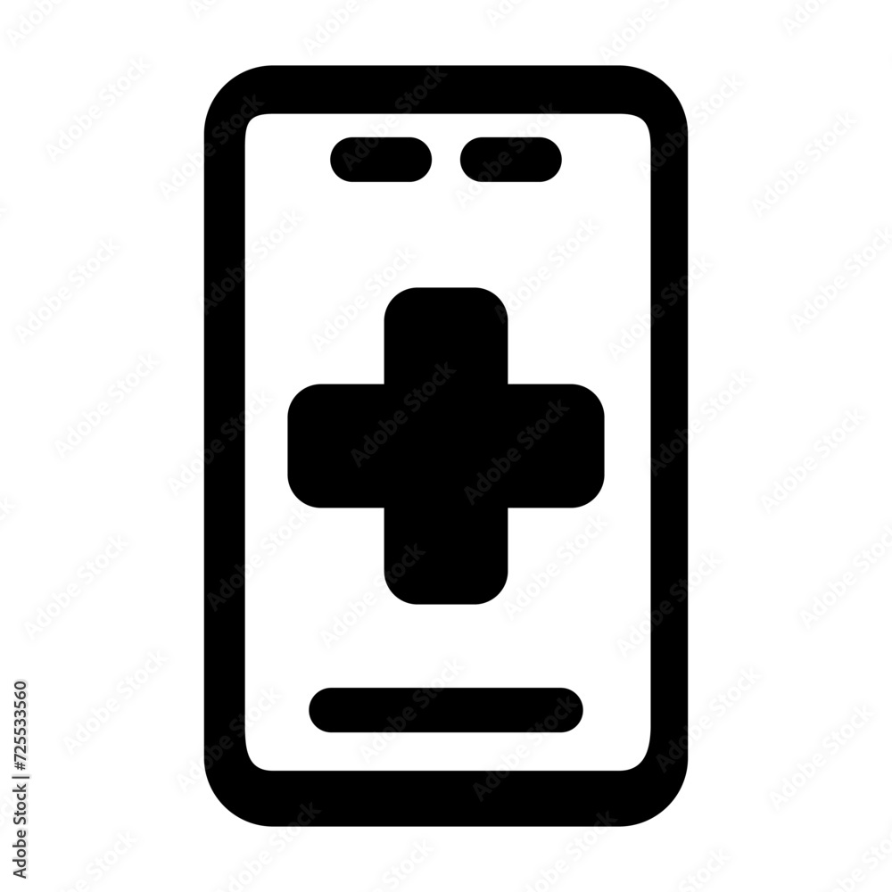 Medical App Vector Icon
