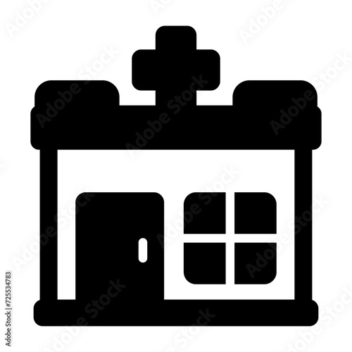 Hospital Vector Icon