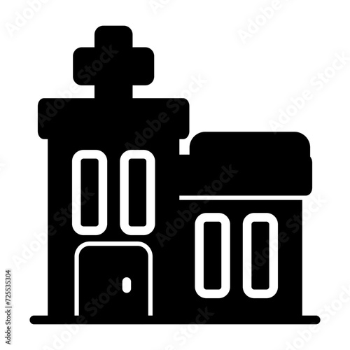Hospital Vector Icon