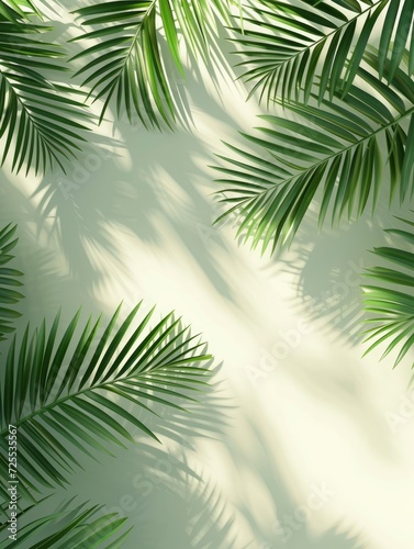 Palm Sunday Poster design, realistic, HD, copy space - generative ai