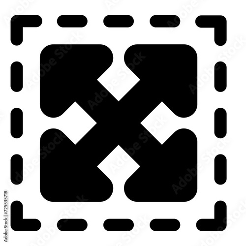 Enlarge Vector Icon
