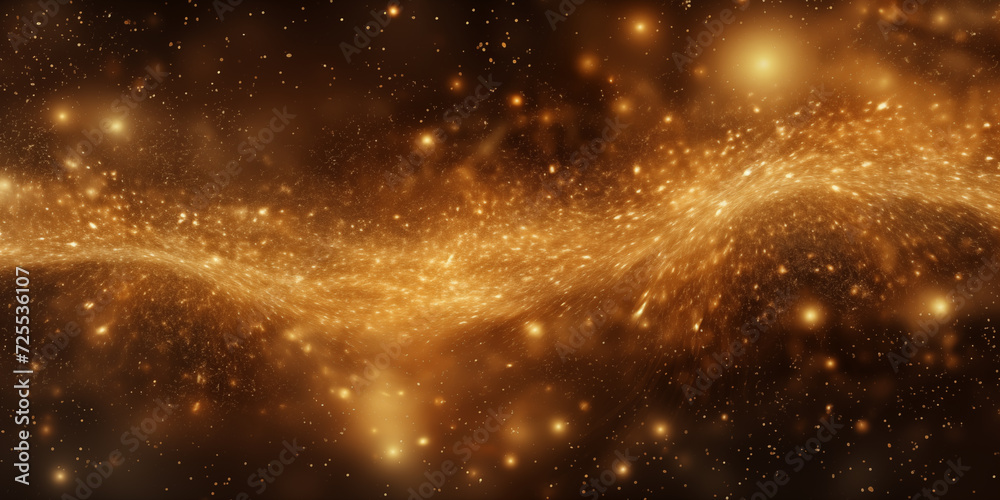 Abstract star background in gold color Abstract star background in gold color