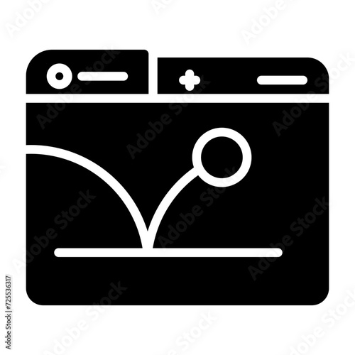 Bounce Rate Vector Icon