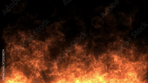 Fire Wall in the dark