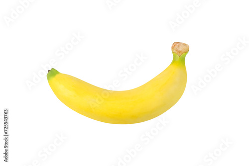 ripe banana isolated