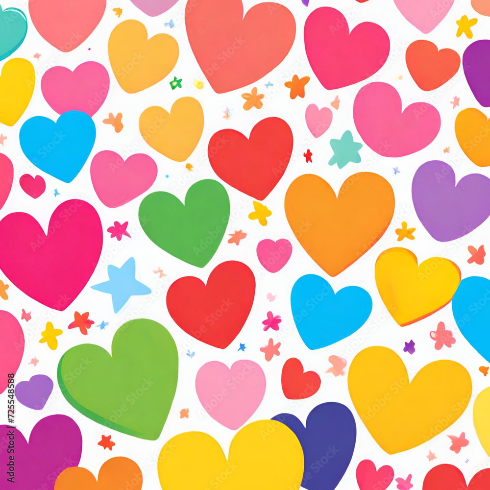 Back ground of hearts Back ground of hearts