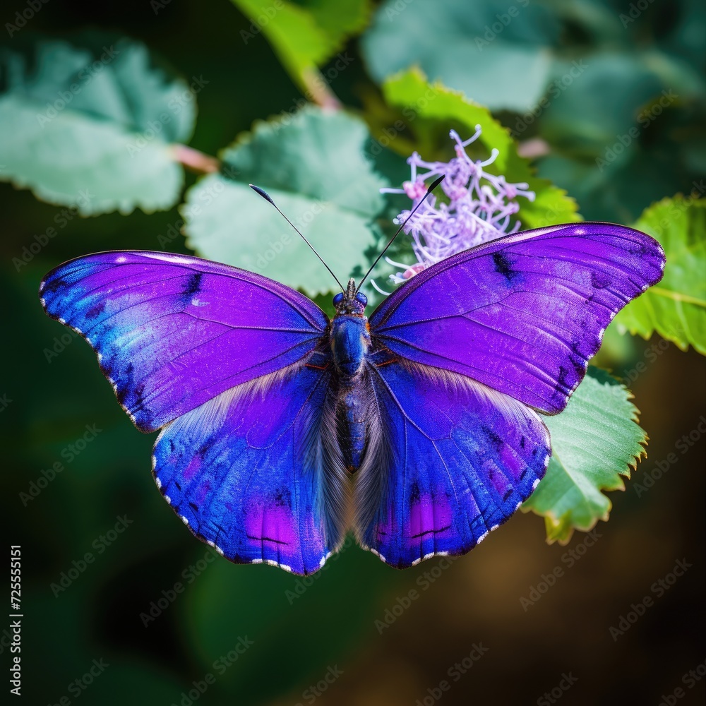 The butterfly is sitting on top of the flower. The butterfly is sitting on top of the flower.