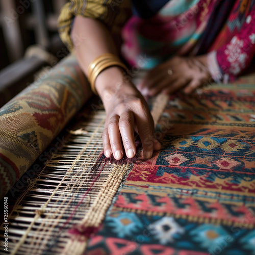 tradition of Indian Patola weaving