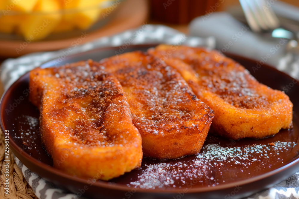 Traditional spanish torrijas for holy week Traditional spanish torrijas for holy week