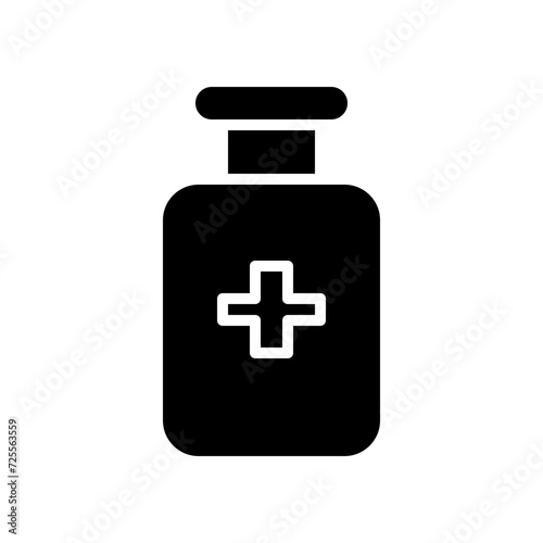 antiseptic solid icon