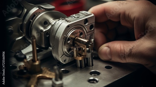 Lock picker's skill captured
