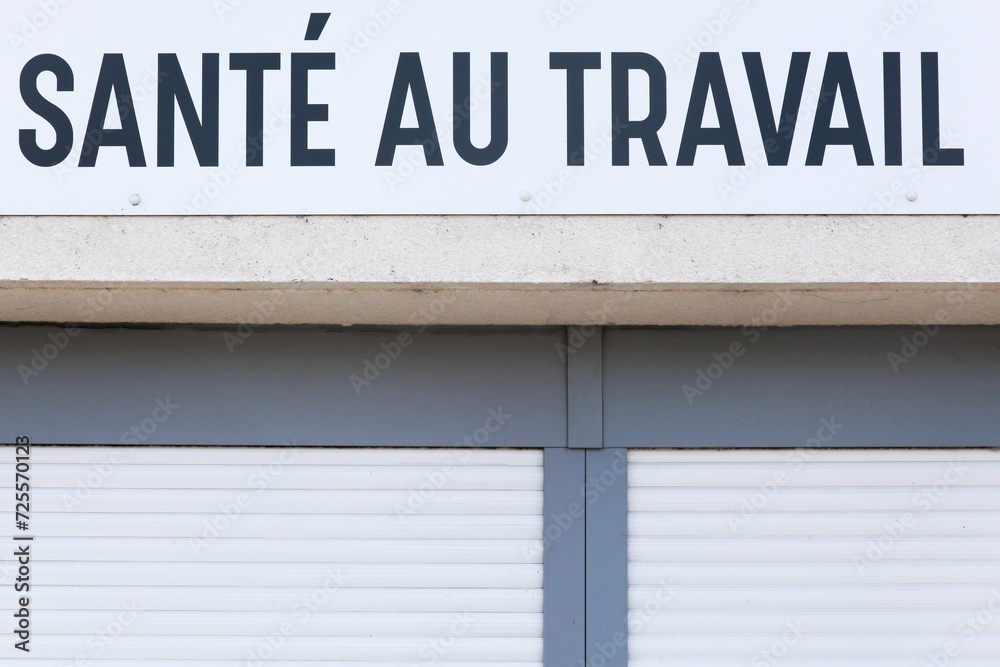 Bâtiment santé au travail 