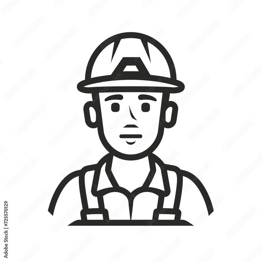 Construction Worker logo