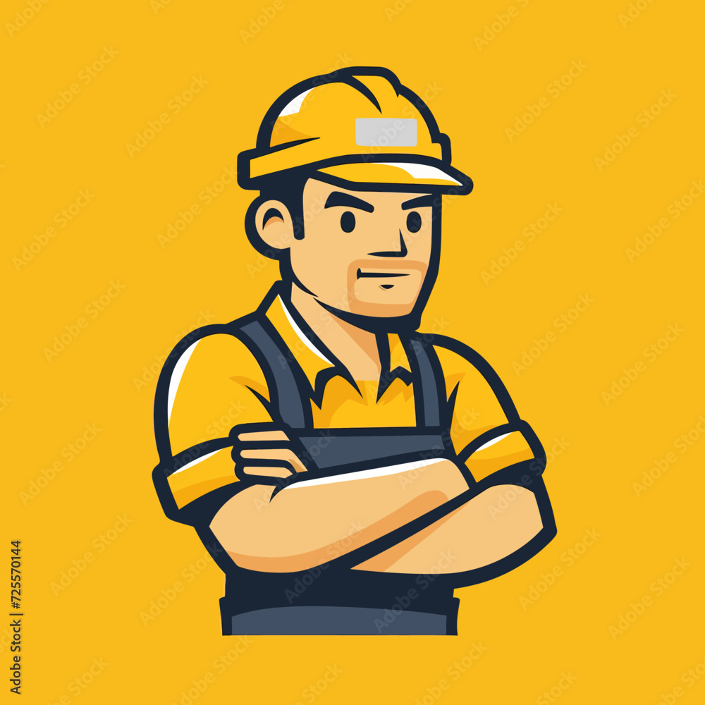 Construction Worker logo