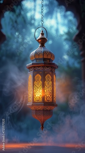 Muslim Holy Month Ramadan Kareem - Ramadan lantern background