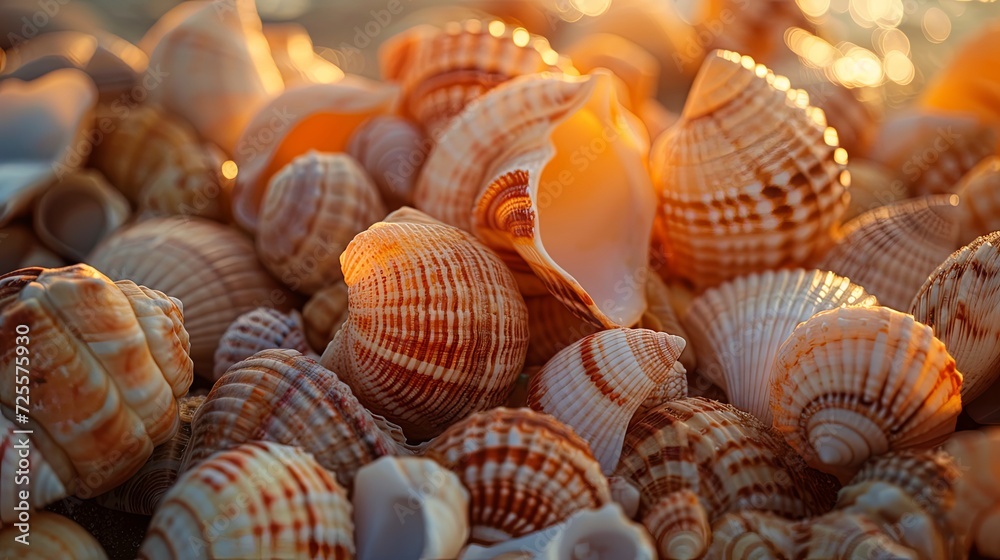 Pile of shells Pile of shells