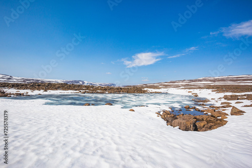 Fototapeta Naklejka Na Ścianę i Meble -  Lake on Putorana Plateau. Russia, Taimyr