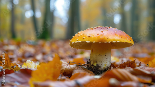 Mushroom plant nature forest natural autumn.