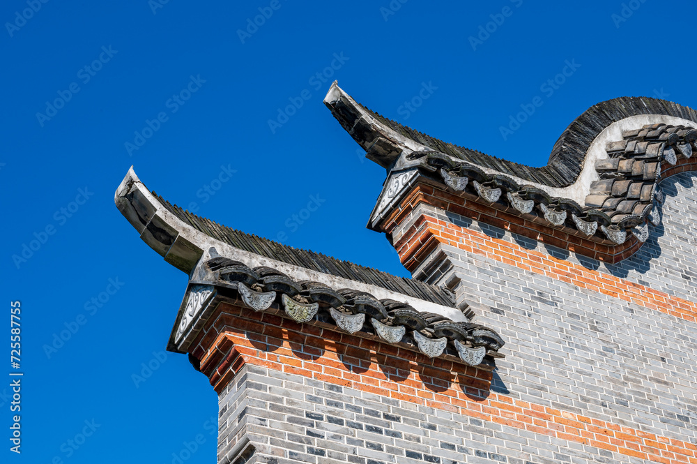 Fototapeta premium chinese temple roof