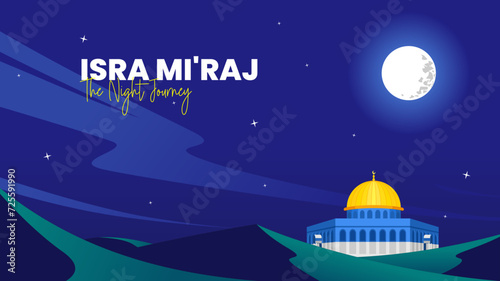 Al isra wal miraj greeting for social media