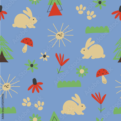 Abstract trendy creative universal colorful seamless pattern. Hand drawn hatchings design, doodles, sketch,  artisan, organic, manual art, neutral palette. Vector illustration.