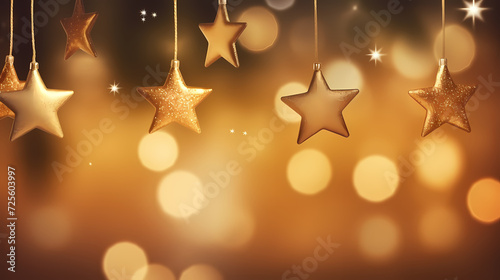 Festive decoration background, template for holidays and celebrations © liang
