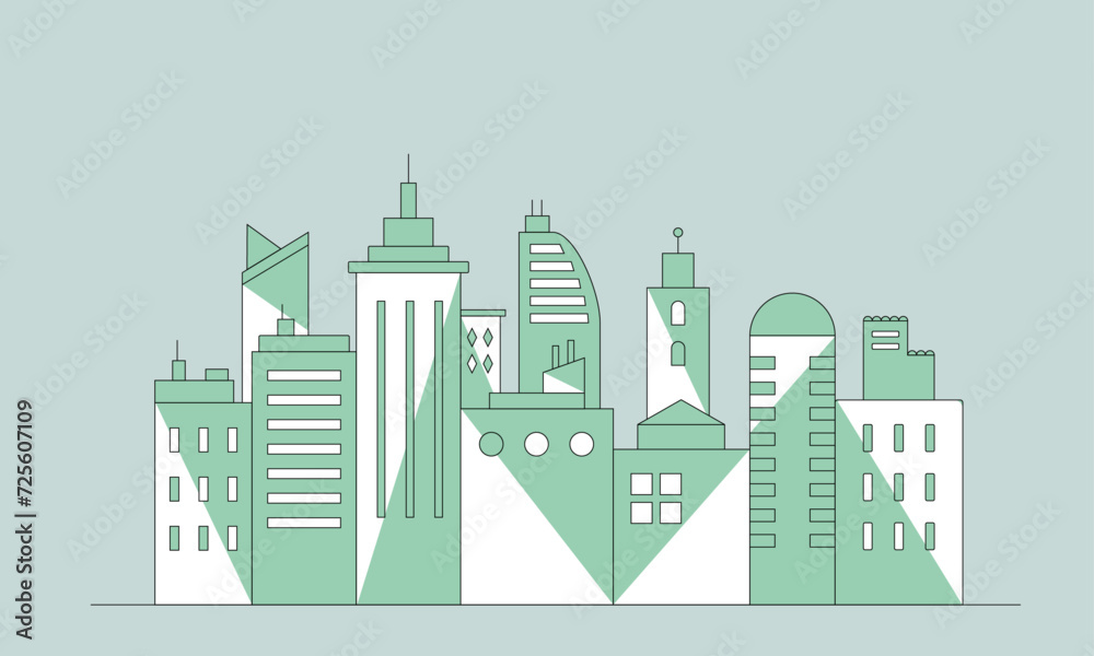 Fototapeta premium Buildings