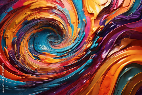 Dive into a swirling vortex of colors and shapes, an abstract masterpiece representing the journey of heightened awareness. Captivating and vibrant. 