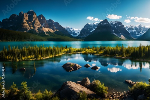 An Impressive Breathtaking Beauty of Alberta, Canada (JPG 300Dpi 10800x7200)