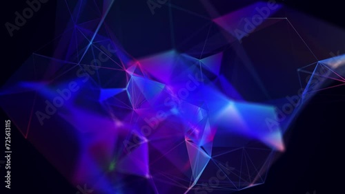 Energetic Dance Show Night Club Plexus Background. VJ Laser Show is expressive motion graphics loop for music videos, shows, night clubs, VJ, DJ, LED screens It goes well with any rhythmic music.