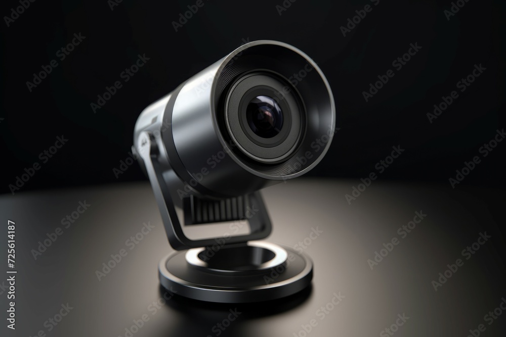 Webcam modern design. New and professionally technologic with computer video. Generate AI