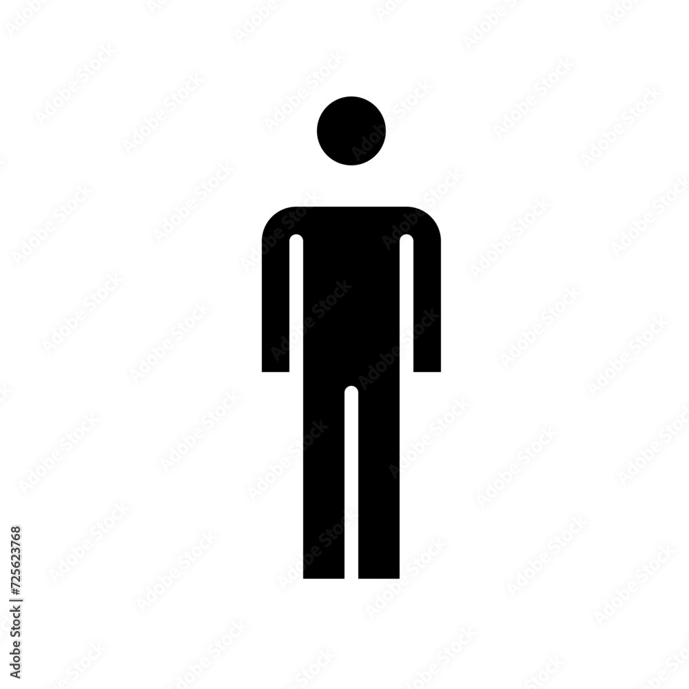 people standing or waiting solid icon people standing or waiting solid icon