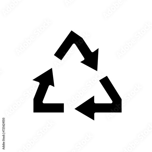recycle solid icon