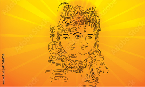 Gauri and Mahesh represent the divine couple in Hindu mythology, symbolizing the complementary and harmonious union of feminine and masculine energiesGauri and Mahesh represent the divine couple