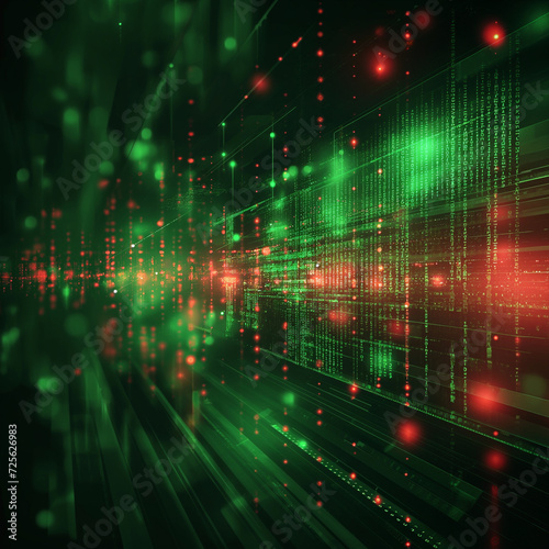 Wallpaper Mural An abstract futuristic digital and technology themed Torontodigital.ca